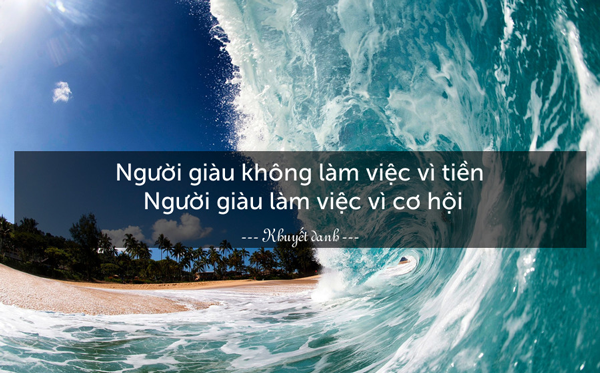 Có tiền thì thật là tuyệt vì tiền có thể mua được nhiều thứ bạn thích.