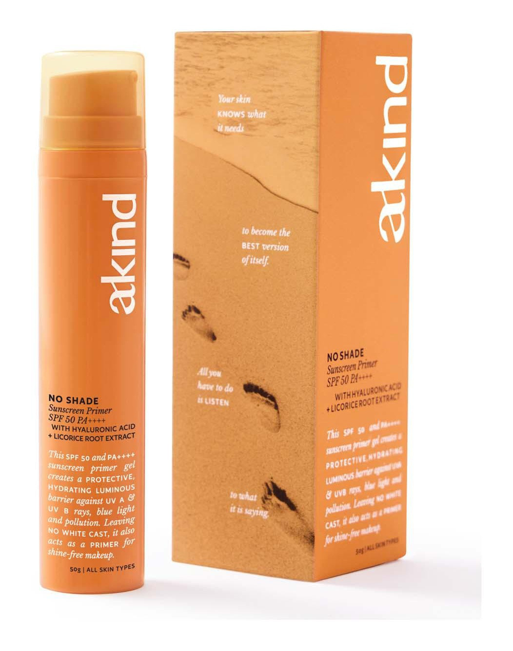 Akind No Shade Sunscreen Primer