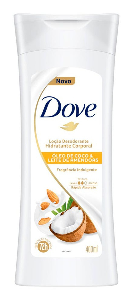 Dove Hidratante Corporal Dove óleo De Coco E Leite De Amêndoas