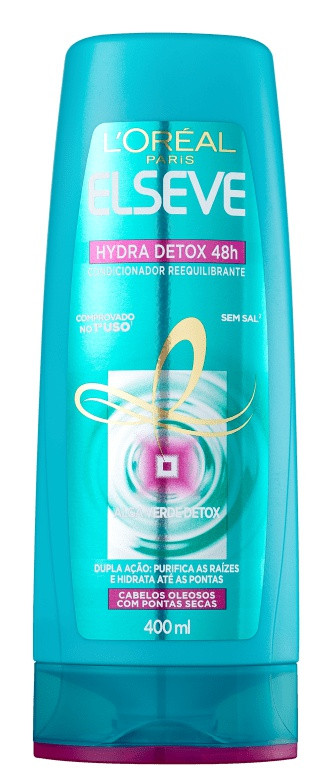 Loreal Elseve Condicionador Elseve Hydra Detox 48h Reequilibrante