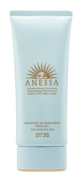 Shiseido Anessa Moisture Uv Sunscreen Mild Gel Spf 35 Pa+++